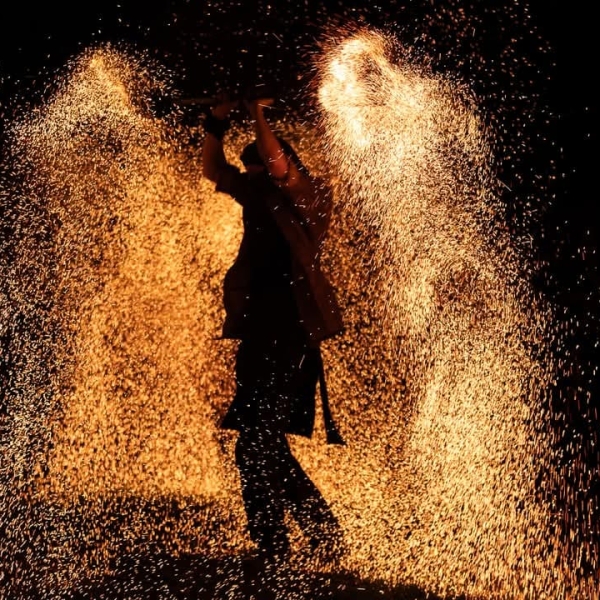 Feuershow von Drachenherz!