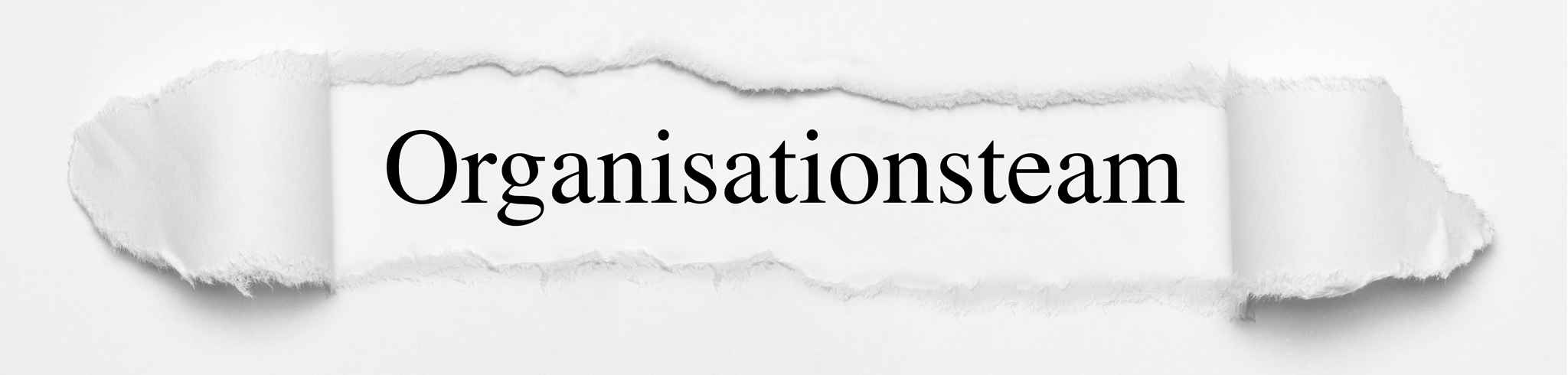 Überschrift Organisationsteam